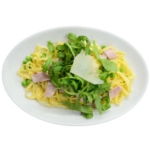 Fettuccine con Pollo Fettuccine con Pollo